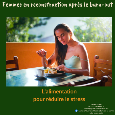 L'alimentation pour réduire le stress