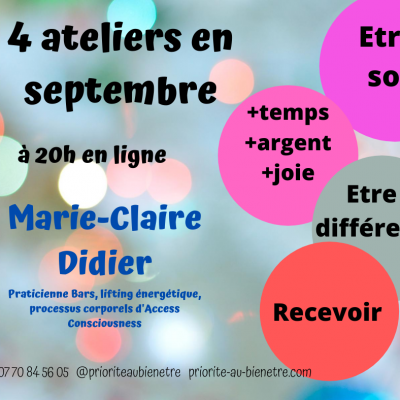 Septembre, on change tout!